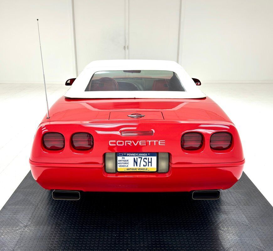 Chevrolet-Corvette-Cabriolet-1992-Red-Red-99987-6