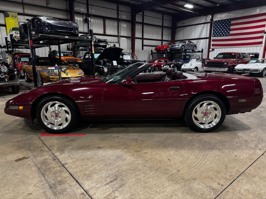 Chevrolet-Corvette-Cabriolet-1993-Red-Red-130706-1