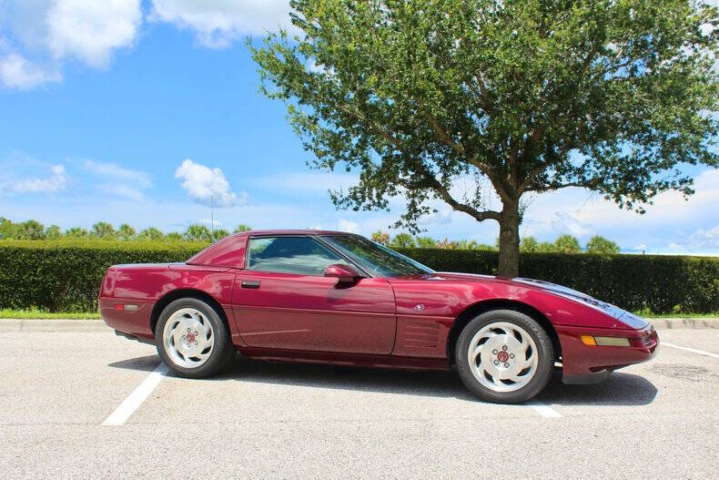 Chevrolet-Corvette-Cabriolet-1993-Red-Red-96562-2