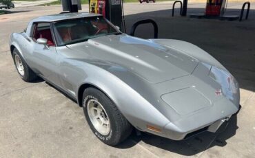 Chevrolet-Corvette-Coupe-1979-Silver-Red-45915-1