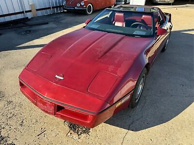 Chevrolet-Corvette-Coupe-1985-Burgundy-Burgundy-105583-1