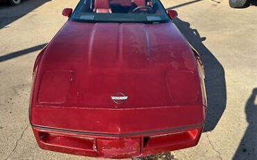 Chevrolet-Corvette-Coupe-1985-Burgundy-Burgundy-105583-2