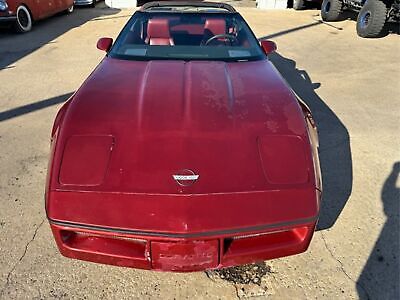 Chevrolet-Corvette-Coupe-1985-Burgundy-Burgundy-105583-2