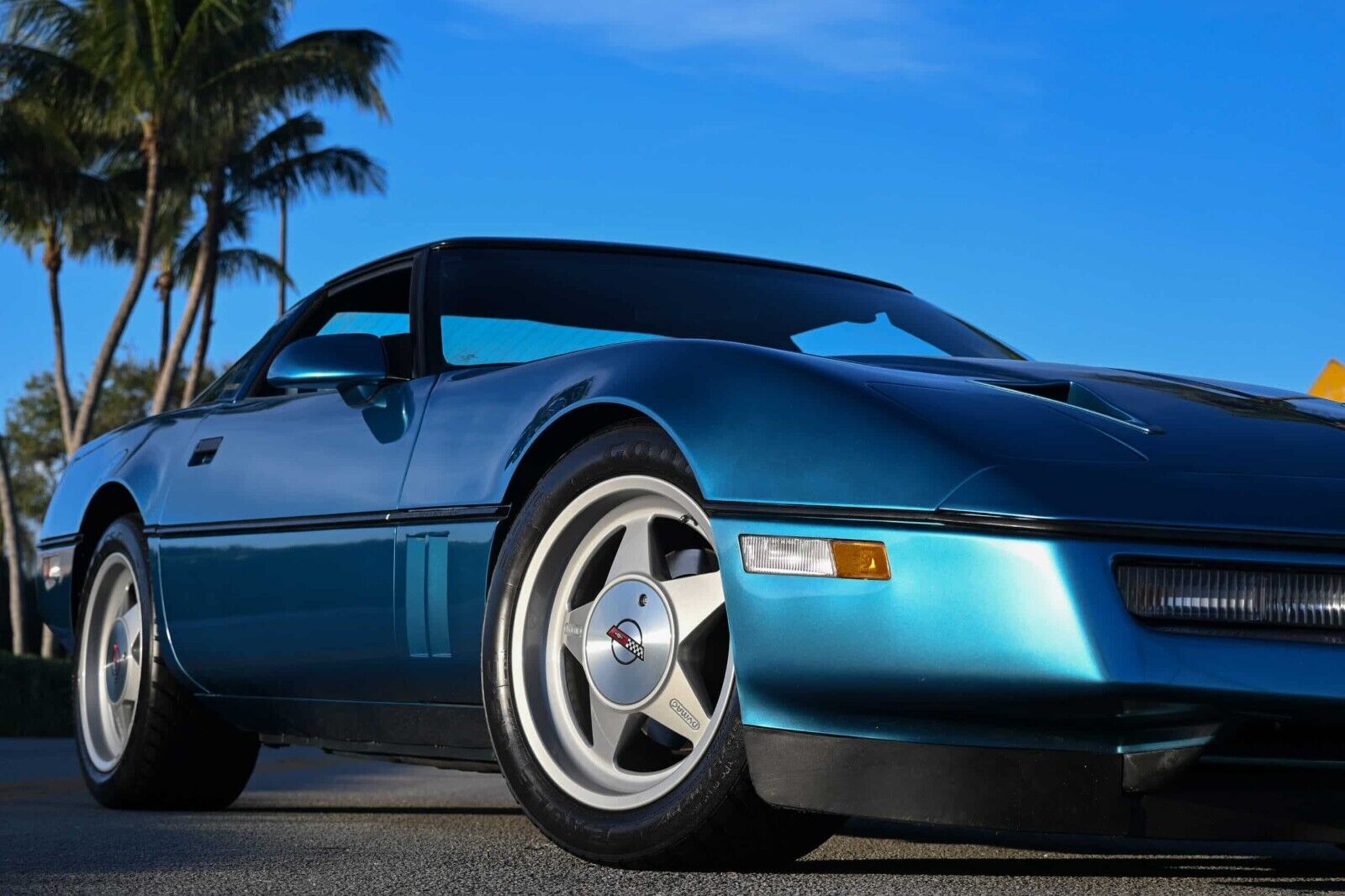 Chevrolet-Corvette-Coupe-1987-Blue-Blue-62019-1