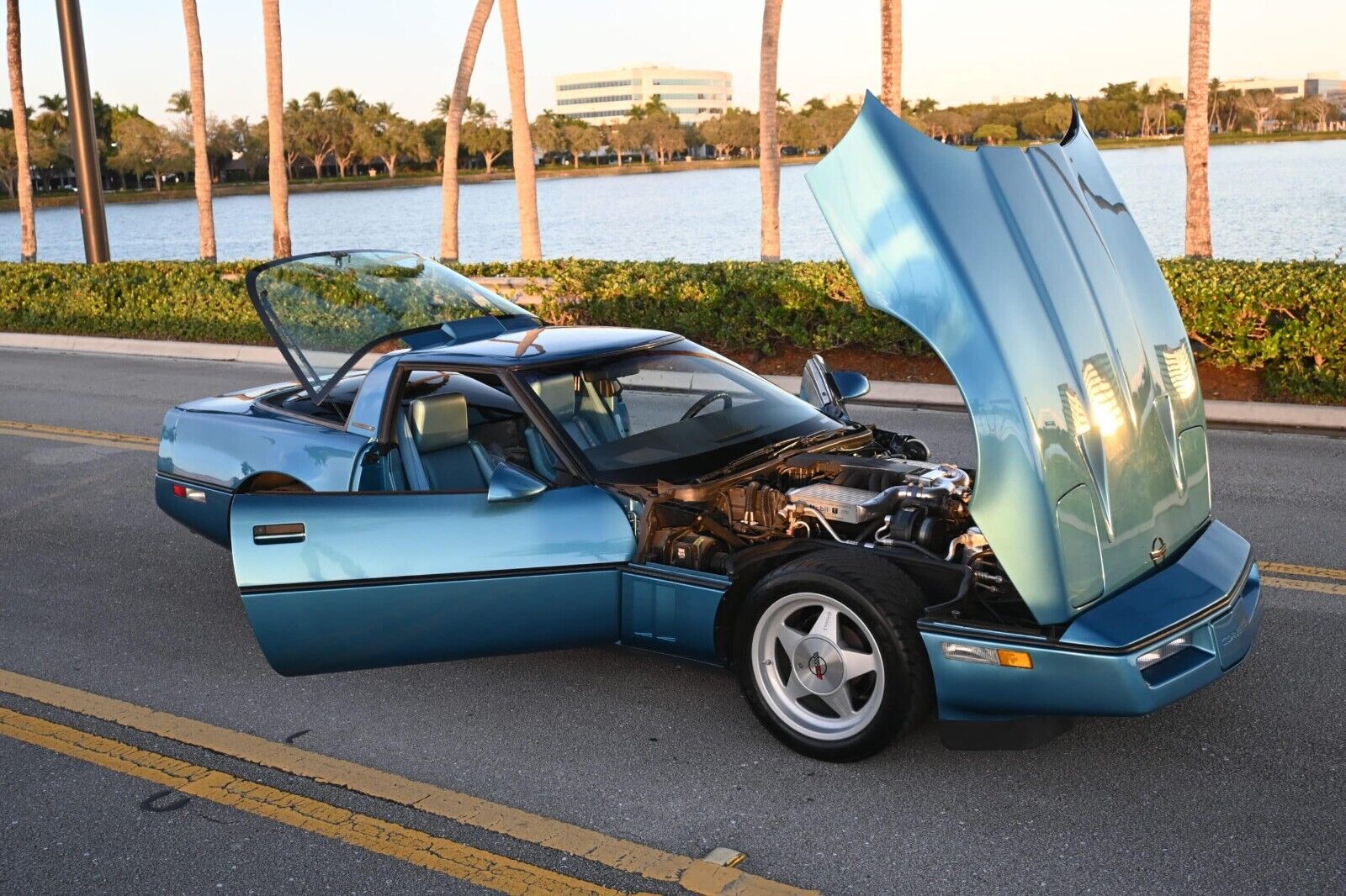 Chevrolet-Corvette-Coupe-1987-Blue-Blue-62019-10