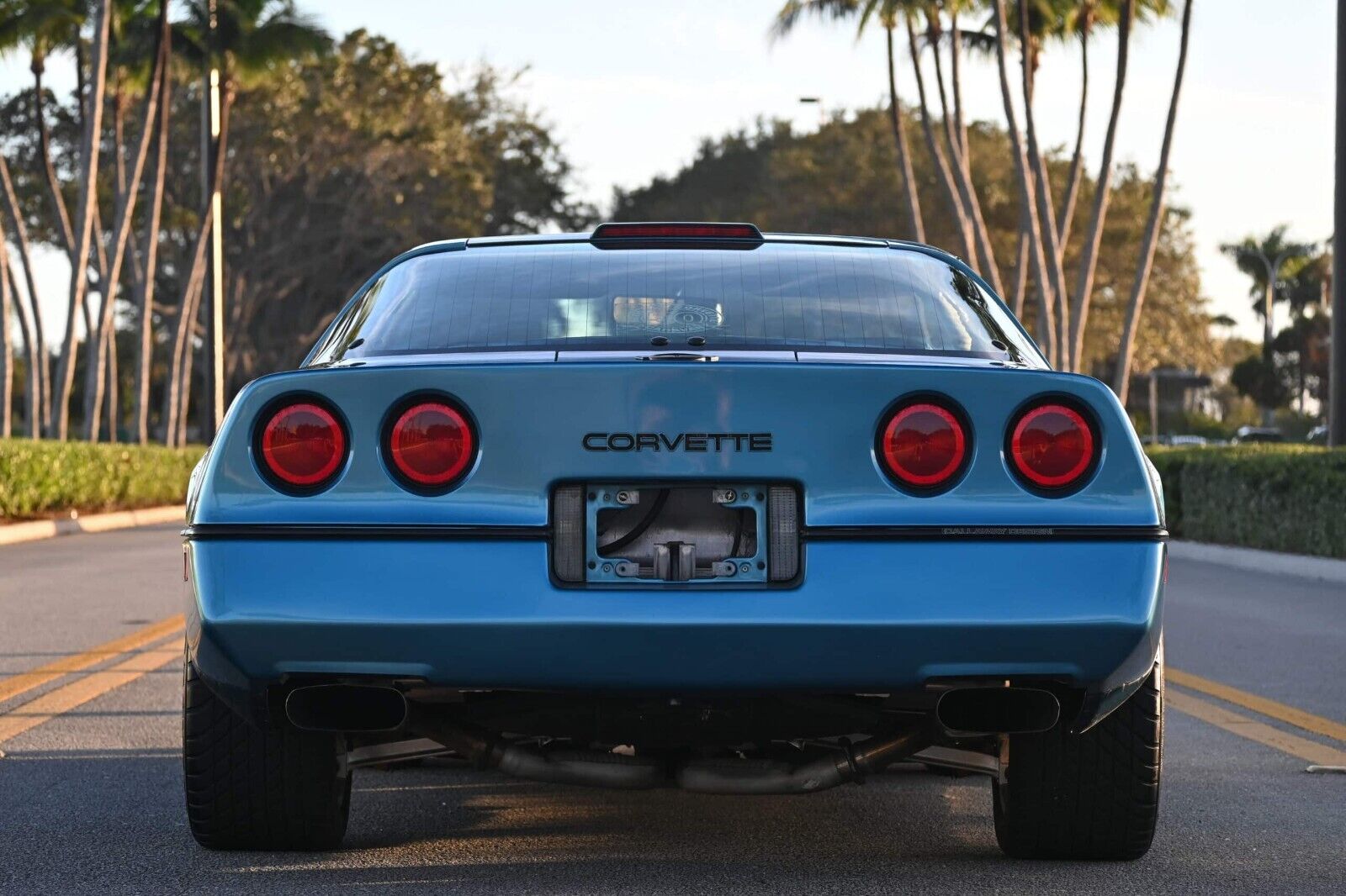 Chevrolet-Corvette-Coupe-1987-Blue-Blue-62019-4