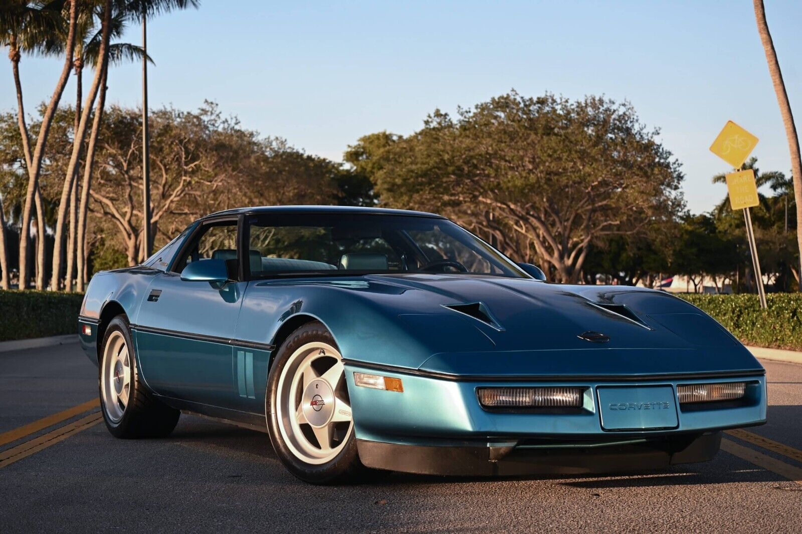 Chevrolet-Corvette-Coupe-1987-Blue-Blue-62019-7