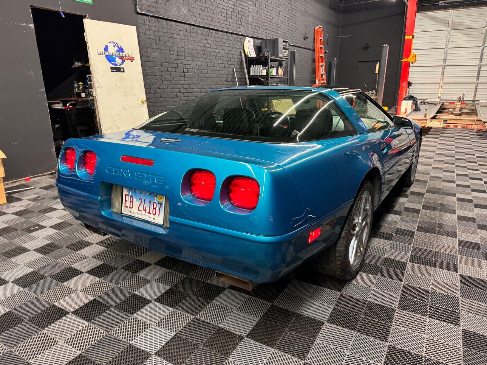 Chevrolet-Corvette-Coupe-1993-Blue-177028-6