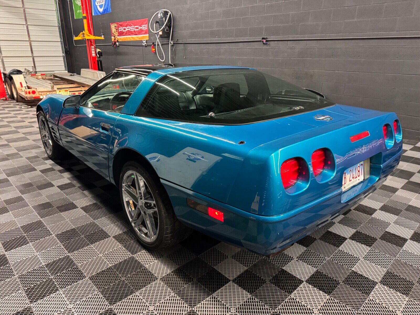 Chevrolet-Corvette-Coupe-1993-Blue-177028-9