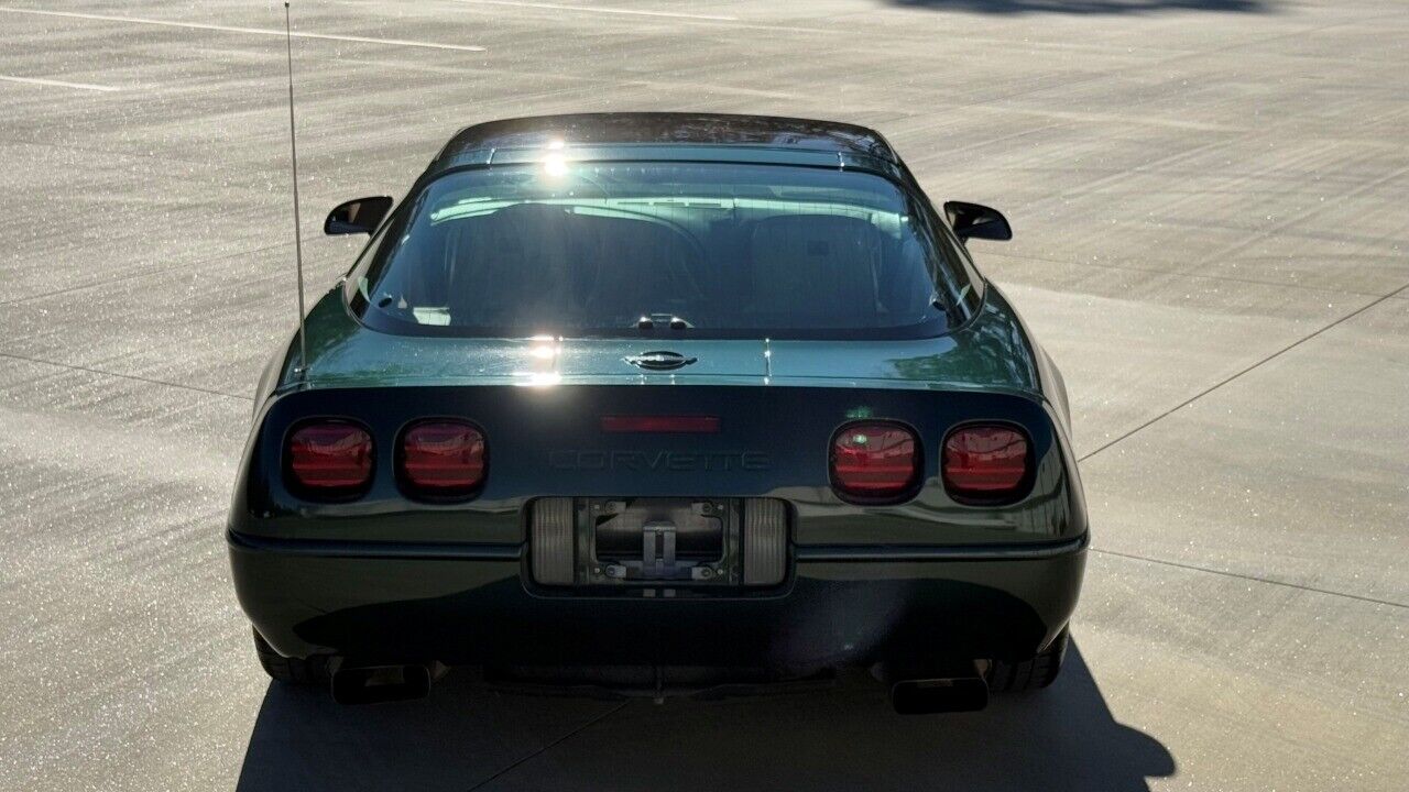 Chevrolet-Corvette-Coupe-1993-Green-Tan-157890-4