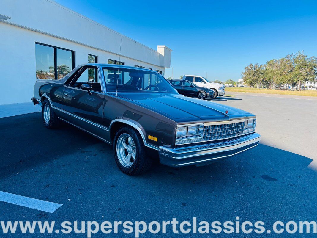 Chevrolet-El-Camino-Pickup-1983-Brown-Brown-0-6