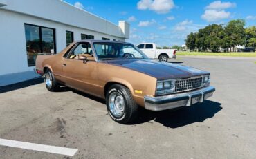 Chevrolet-El-Camino-Pickup-1985-Gold-Tan-0-1