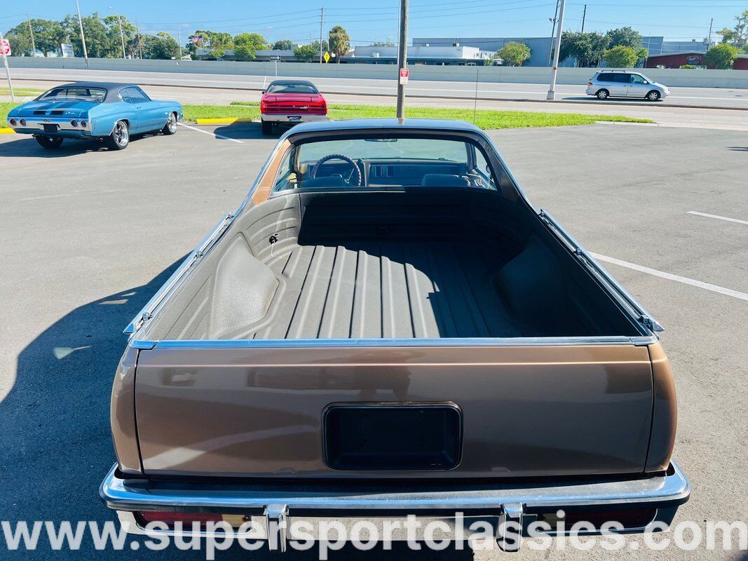 Chevrolet-El-Camino-Pickup-1985-Gold-Tan-0-4