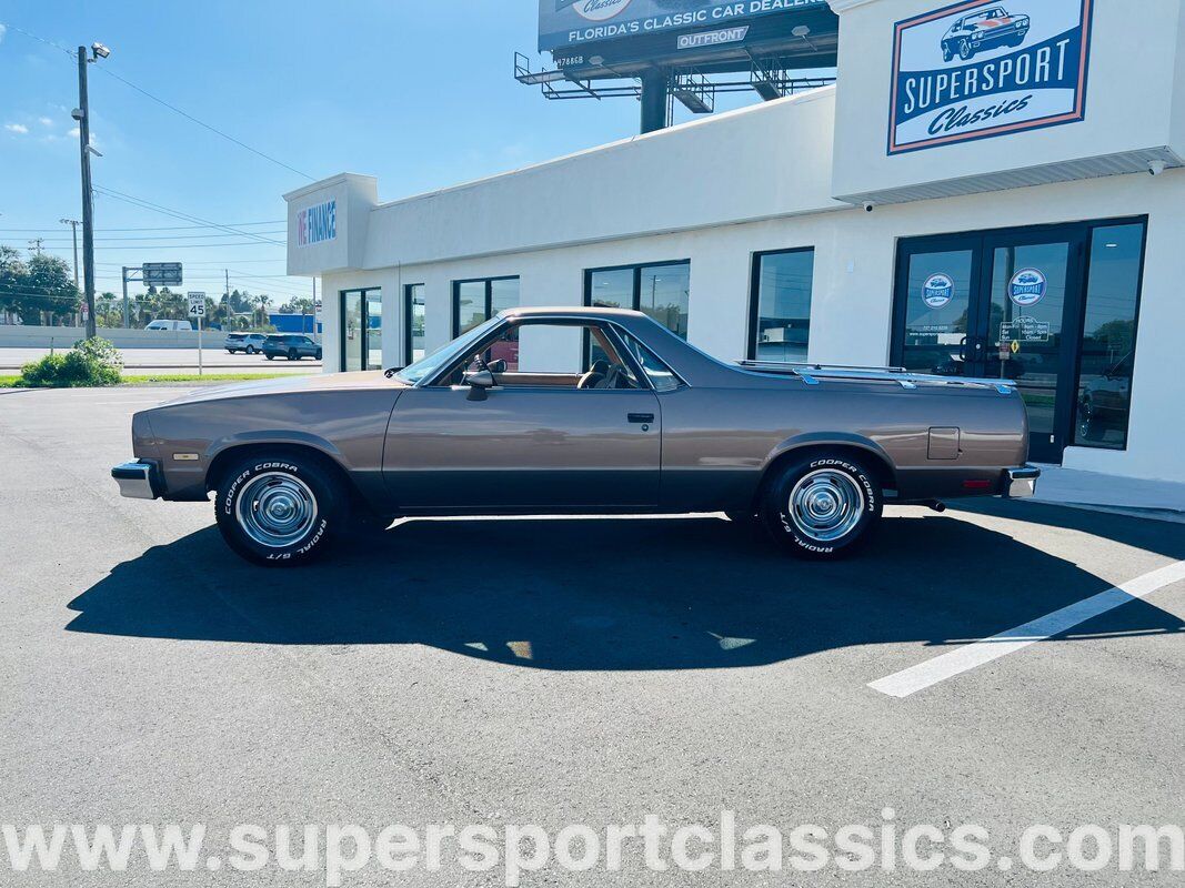 Chevrolet-El-Camino-Pickup-1985-Gold-Tan-0-7