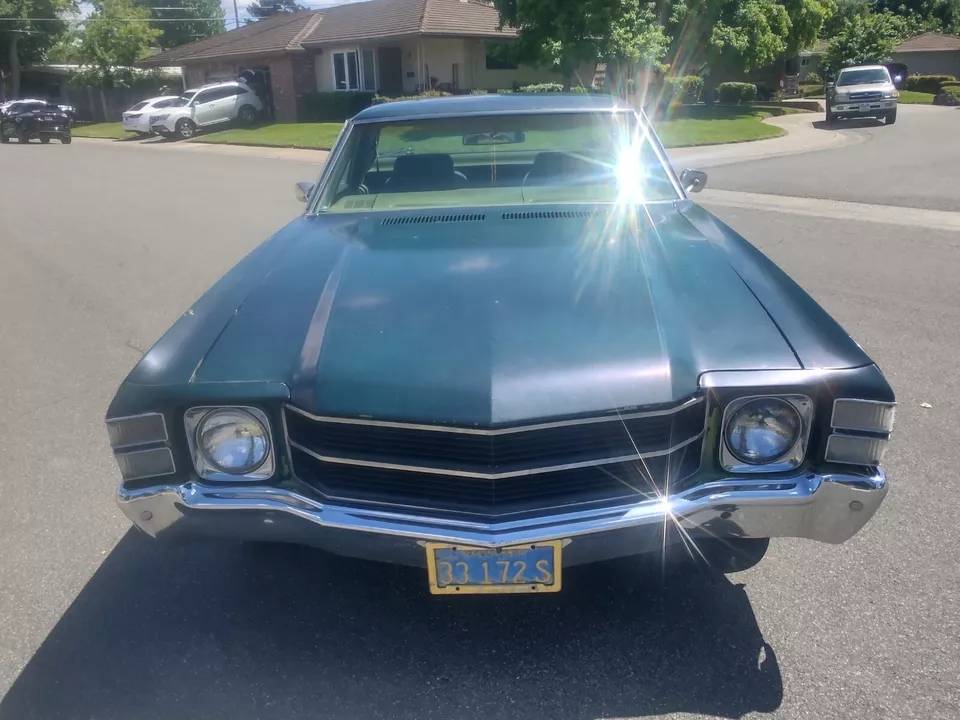 Chevrolet-El-camino-1971-green-85939-1