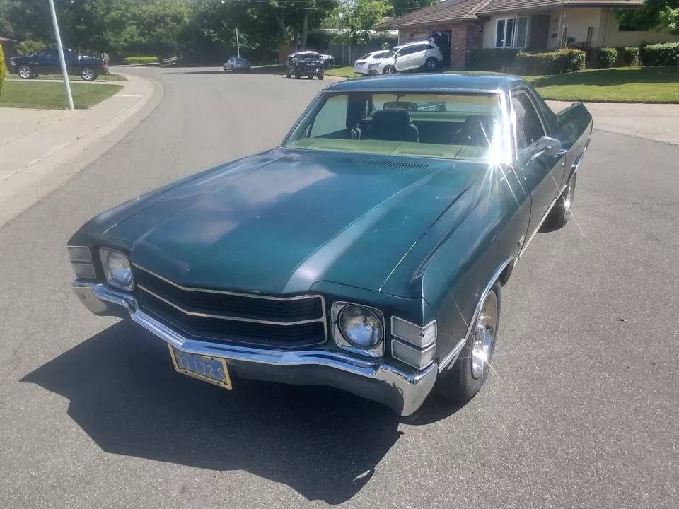 Chevrolet-El-camino-1971-green-85939-22