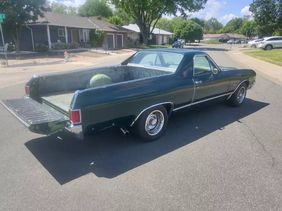 Chevrolet-El-camino-1971-green-85939-3