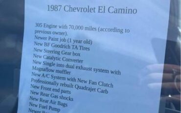 Chevrolet-El-camino-1987-silver-123919-2