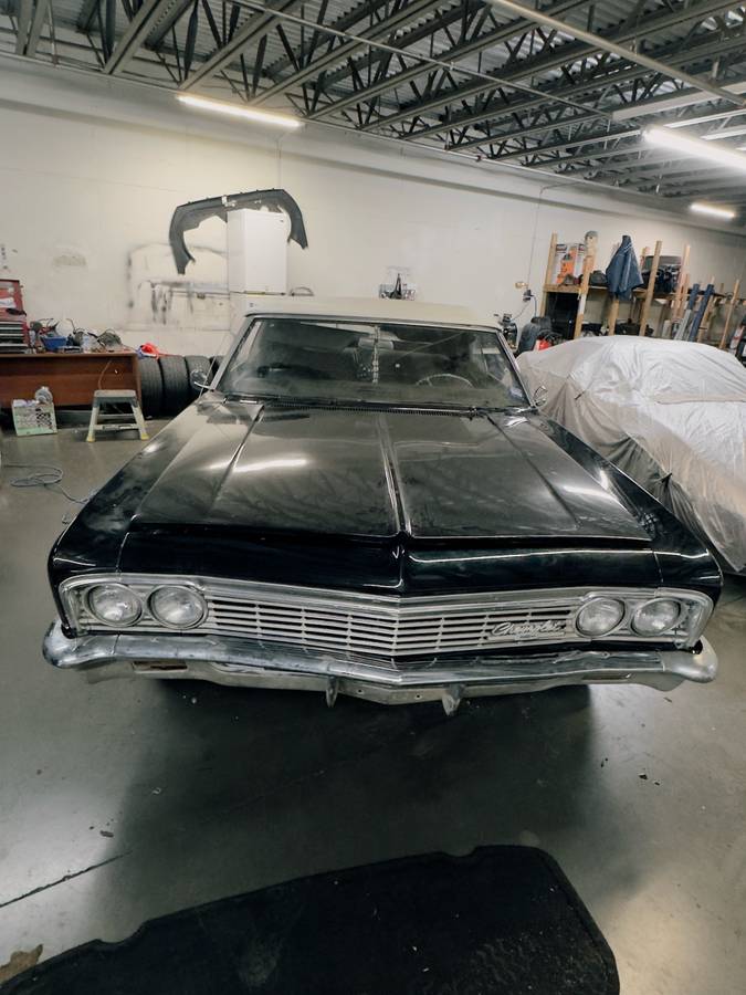 Chevrolet-Impala-1966-black-80467-8