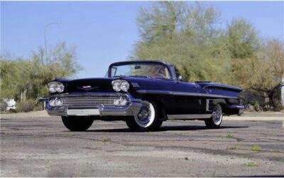 Chevrolet Impala Cabriolet 1958 à vendre