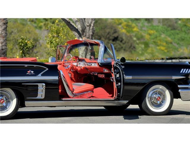 Chevrolet-Impala-Cabriolet-1958-Black-Red-79111-14