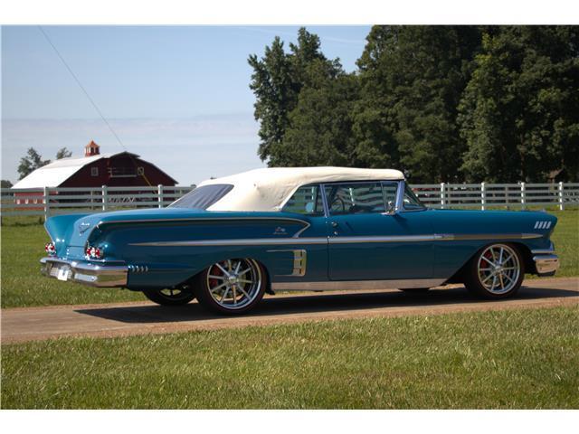 Chevrolet-Impala-Cabriolet-1958-Blue-Blue-75737-19