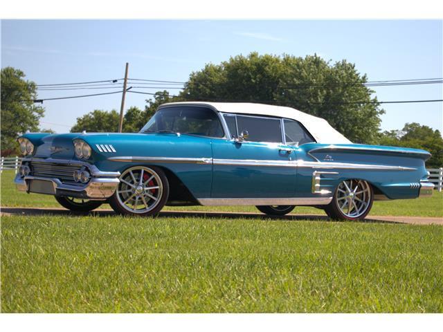 Chevrolet-Impala-Cabriolet-1958-Blue-Blue-75737-22