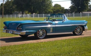 Chevrolet-Impala-Cabriolet-1958-Blue-Blue-75737-36