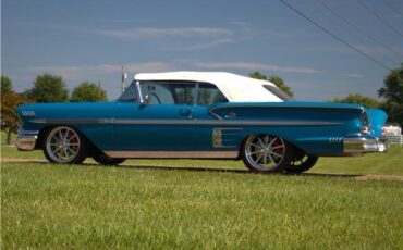 Chevrolet-Impala-Cabriolet-1958-Blue-Blue-75737-37