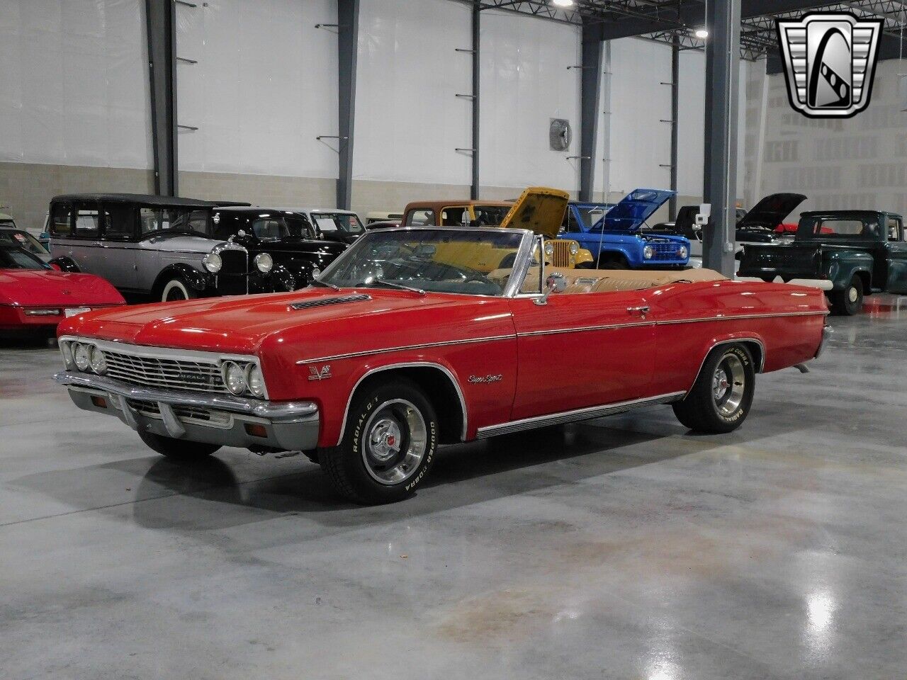 Chevrolet-Impala-Cabriolet-1966-Red-Tan-159159-2