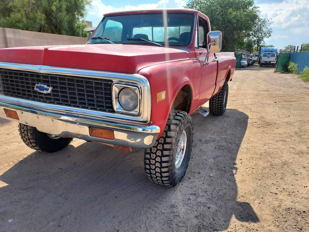 Chevrolet-K10-4x4-1971-red-14305243