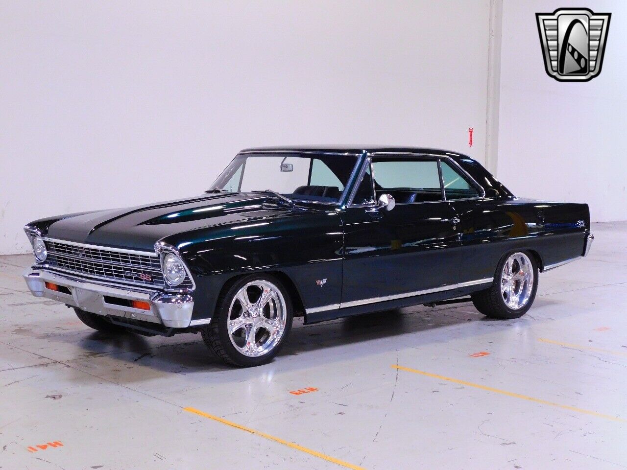 Chevrolet-Nova-1967-Green-Black-6590-2