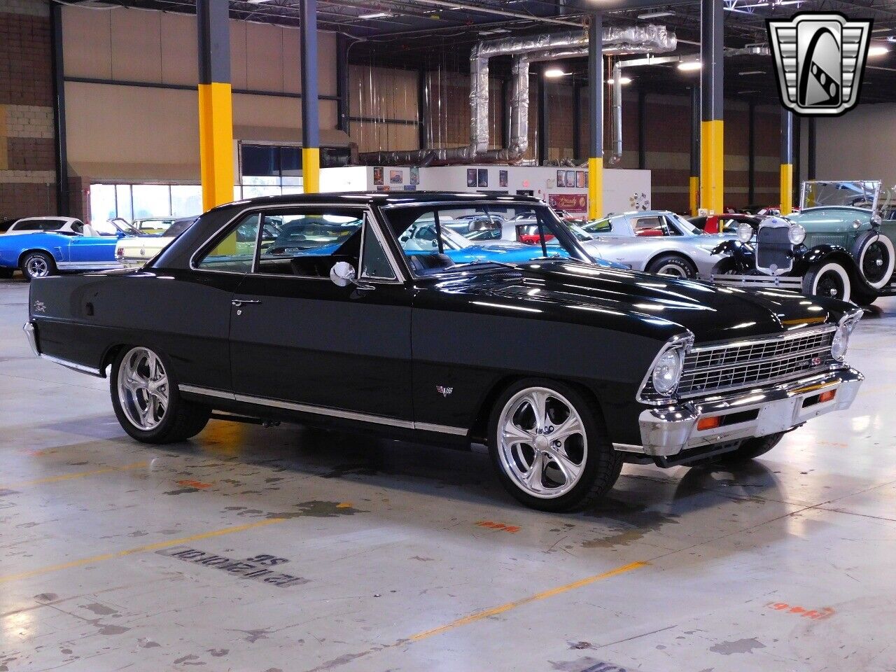 Chevrolet-Nova-1967-Green-Black-6590-5