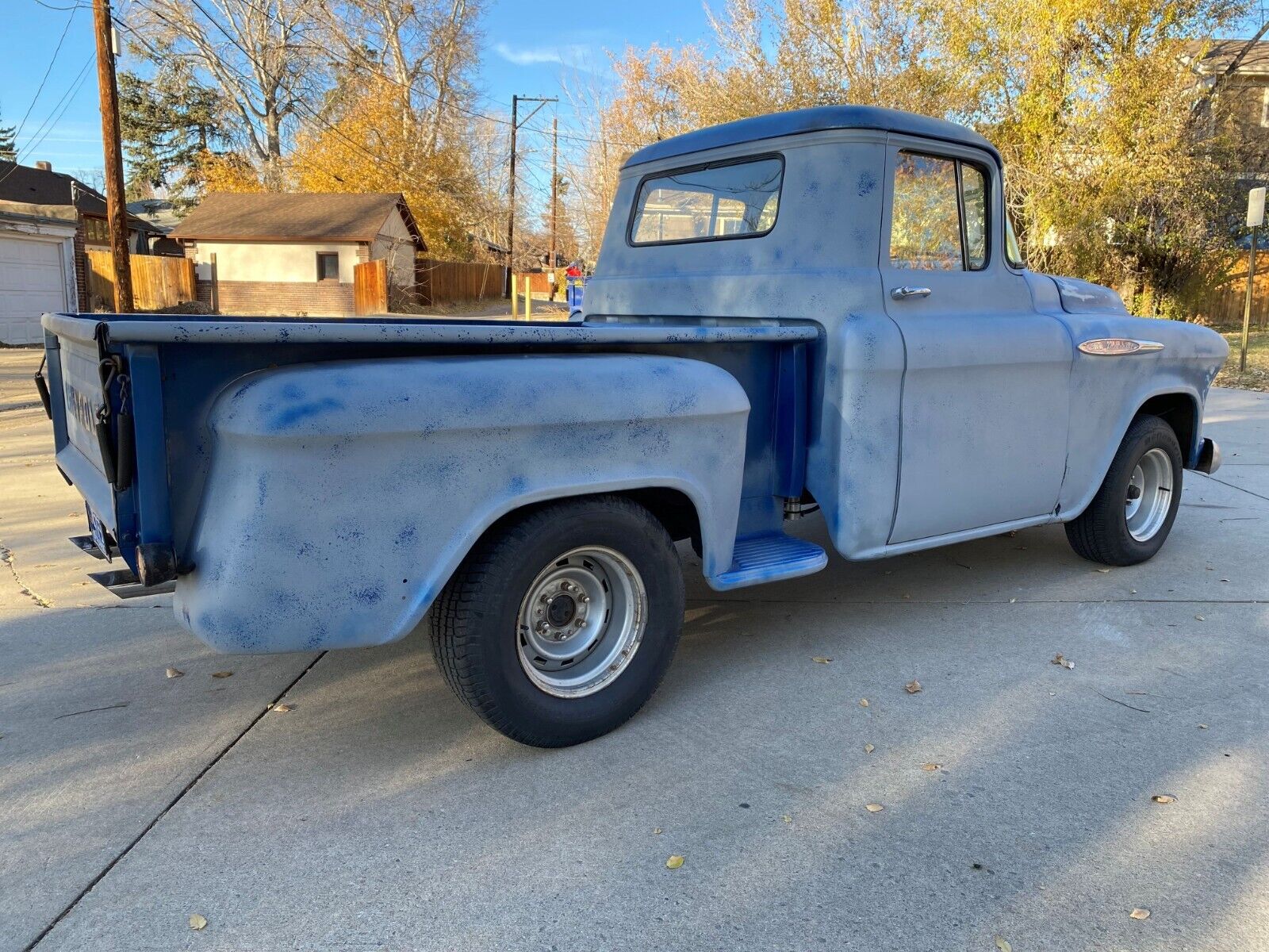 Chevrolet-Other-Pickups-1957-Multicolor-Blue-114263-1