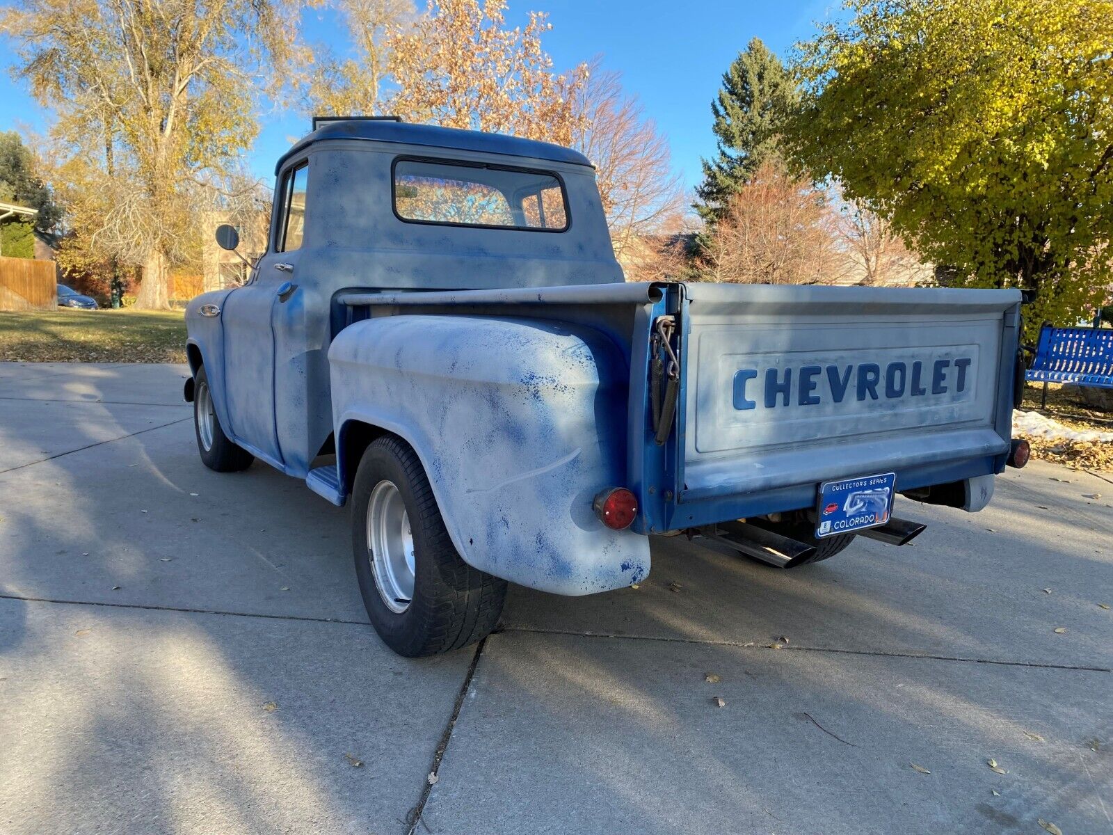 Chevrolet-Other-Pickups-1957-Multicolor-Blue-114263-3