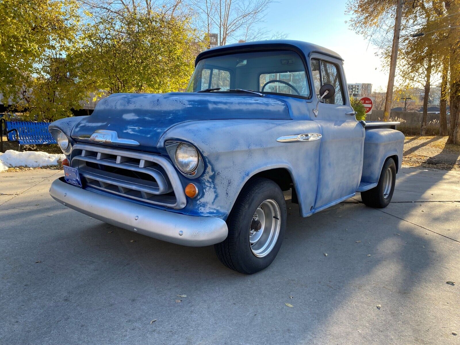 Chevrolet-Other-Pickups-1957-Multicolor-Blue-114263-6