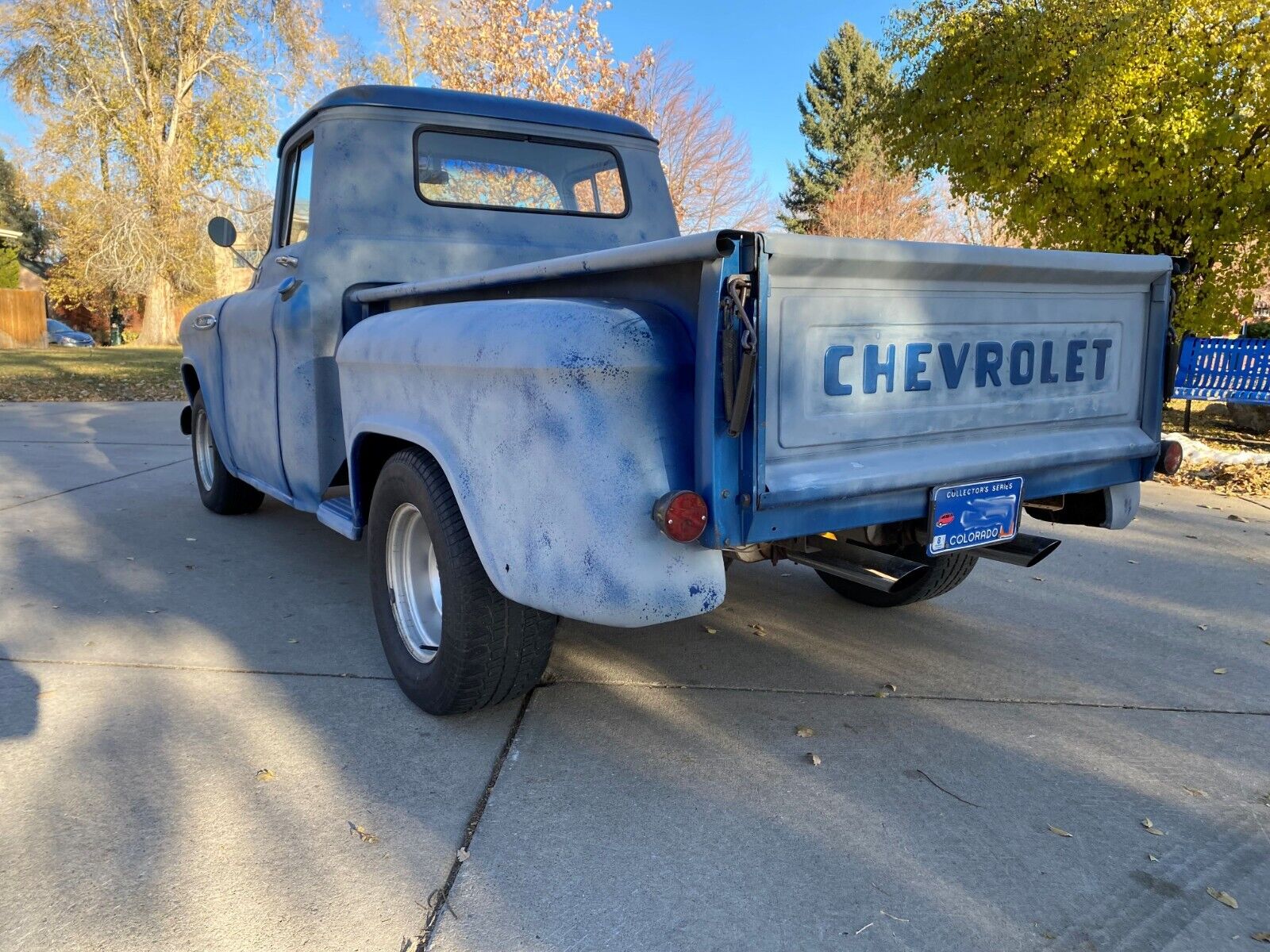 Chevrolet-Other-Pickups-1957-Multicolor-Blue-114263-8