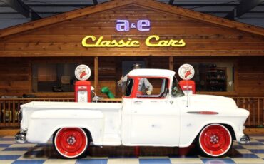 Chevrolet-Other-Pickups-1957-White-Black-0-7