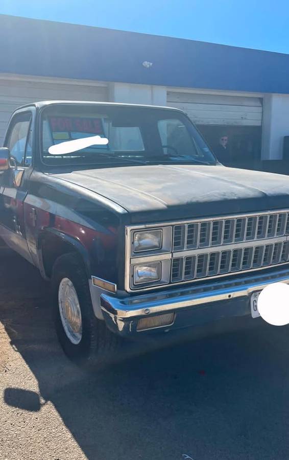 Chevrolet-Scottsdale-1982-blue-88304-1