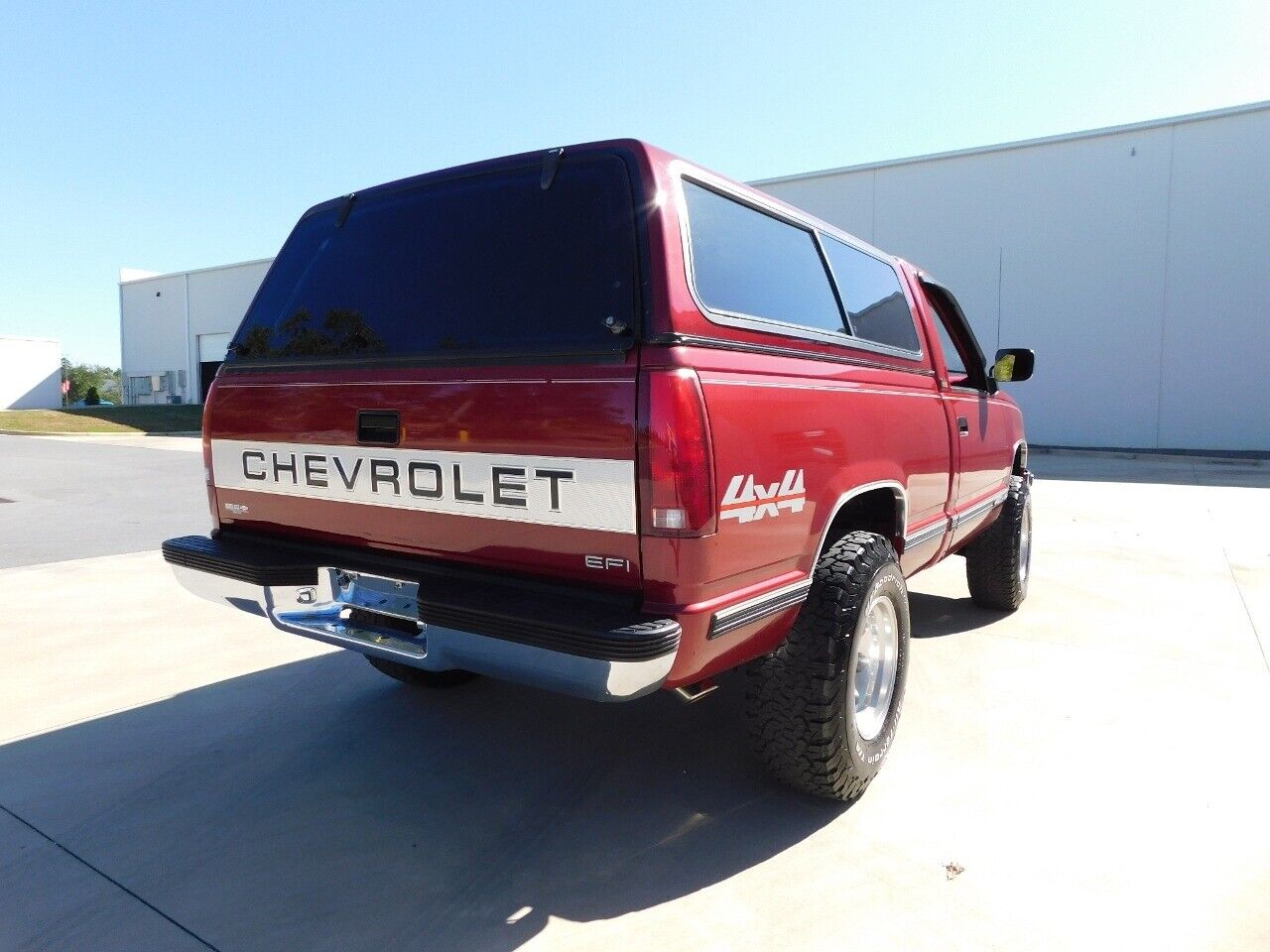 Chevrolet-Silverado-1500-Pickup-1991-Red-Red-86443-10