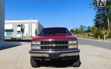 Chevrolet-Silverado-1500-Pickup-1991-Red-Red-86443-3