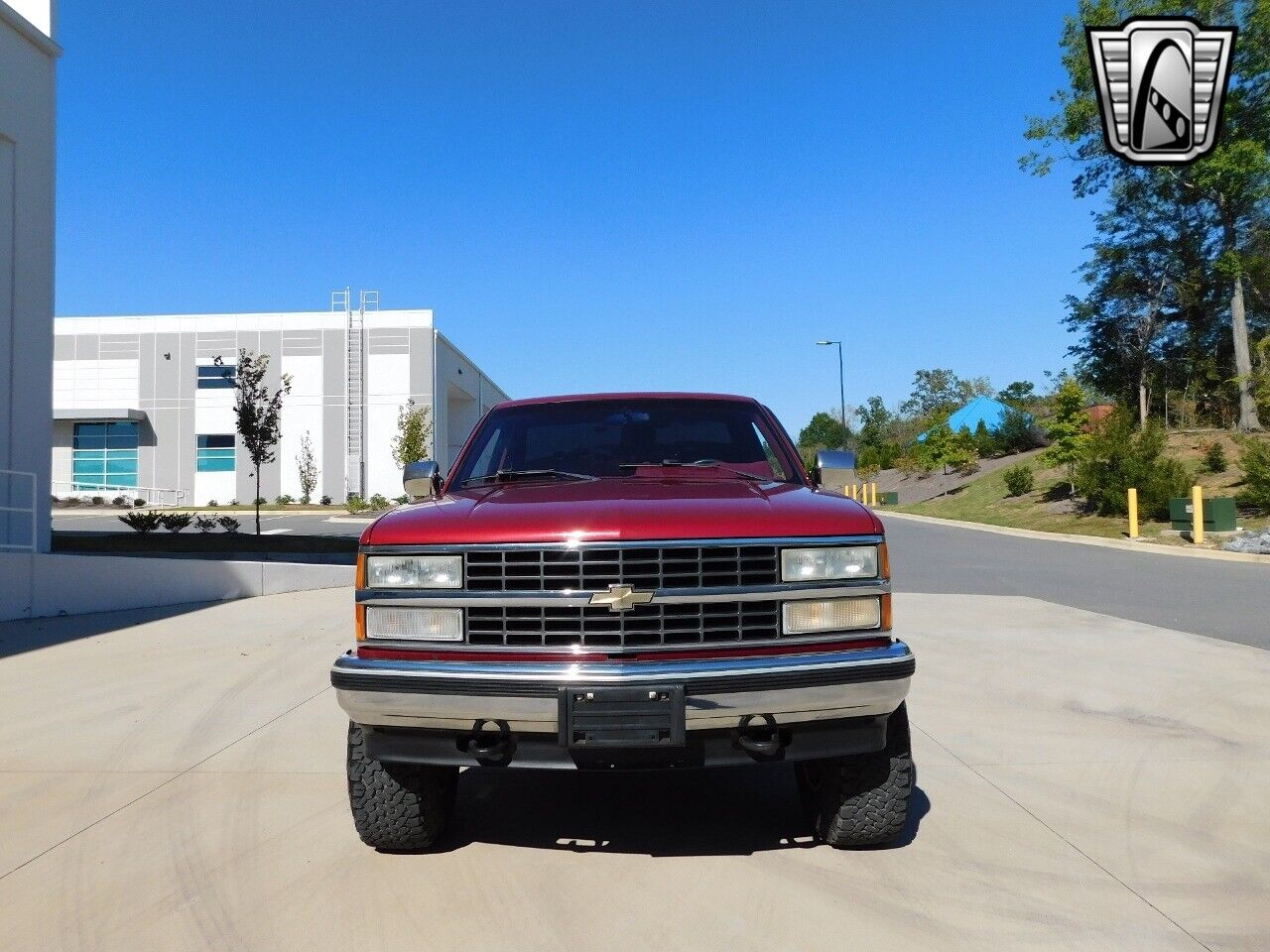 Chevrolet-Silverado-1500-Pickup-1991-Red-Red-86443-3