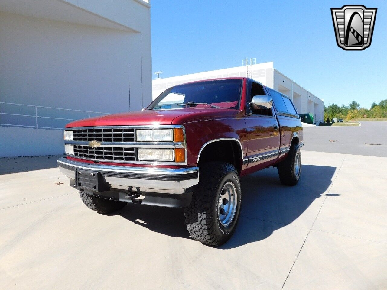 Chevrolet-Silverado-1500-Pickup-1991-Red-Red-86443-4