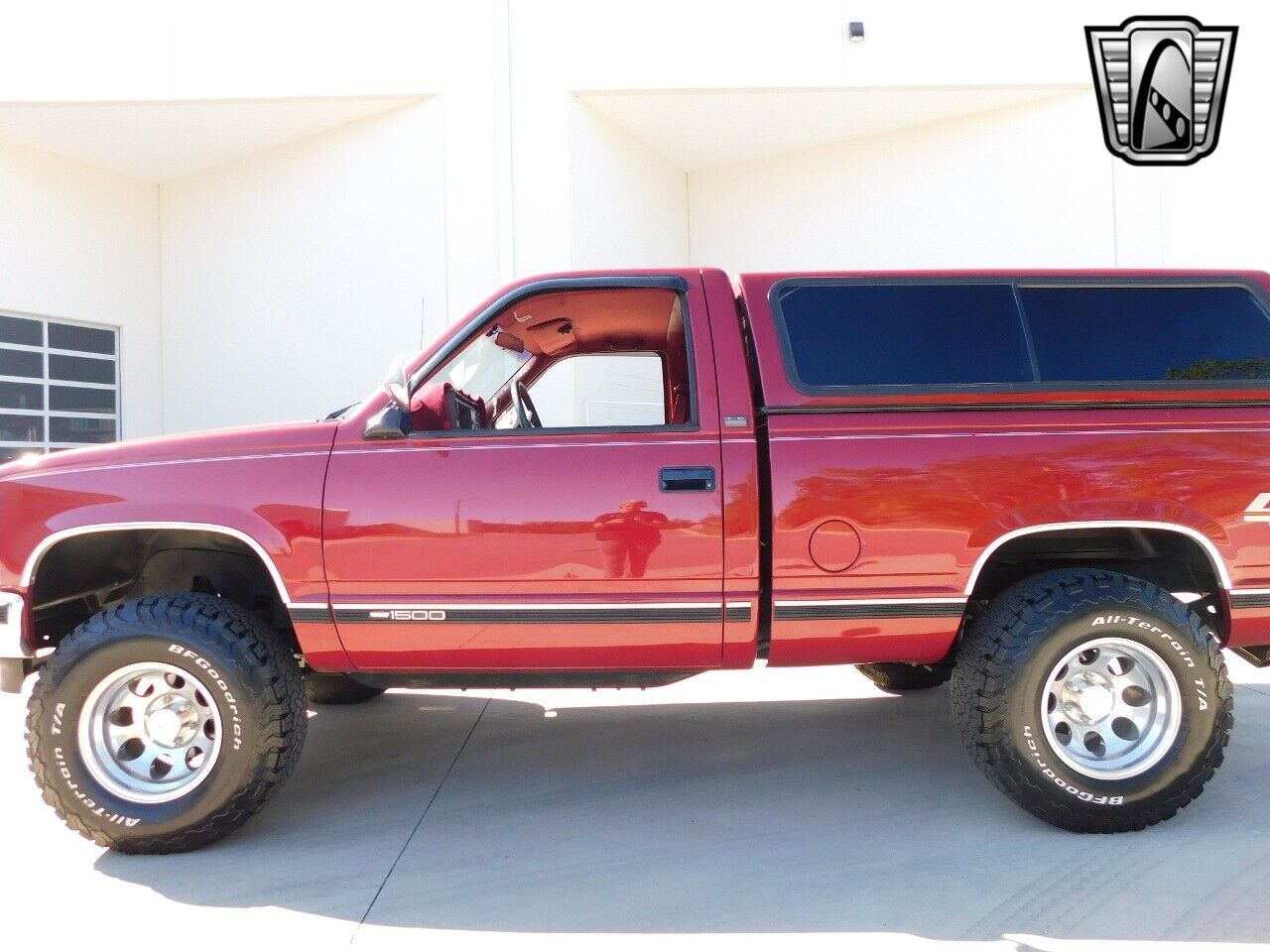 Chevrolet-Silverado-1500-Pickup-1991-Red-Red-86443-6