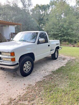 Chevrolet-Silverado-1500-Pickup-1991-White-Red-252667-2