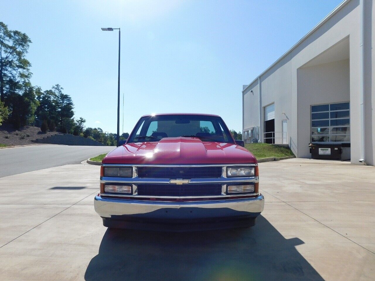 Chevrolet-Silverado-1500-Pickup-1993-Red-Red-116718-3