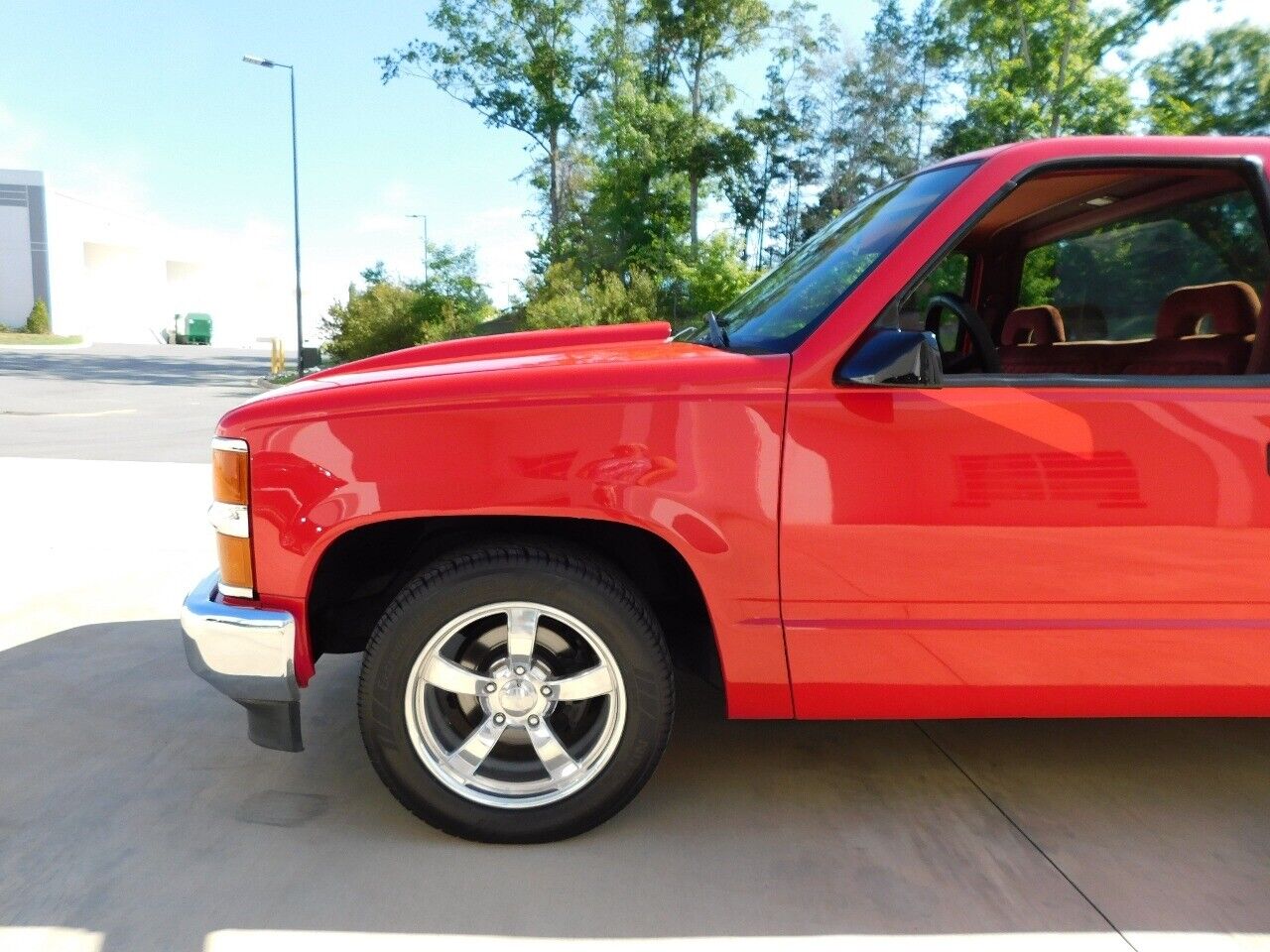 Chevrolet-Silverado-1500-Pickup-1993-Red-Red-116718-5