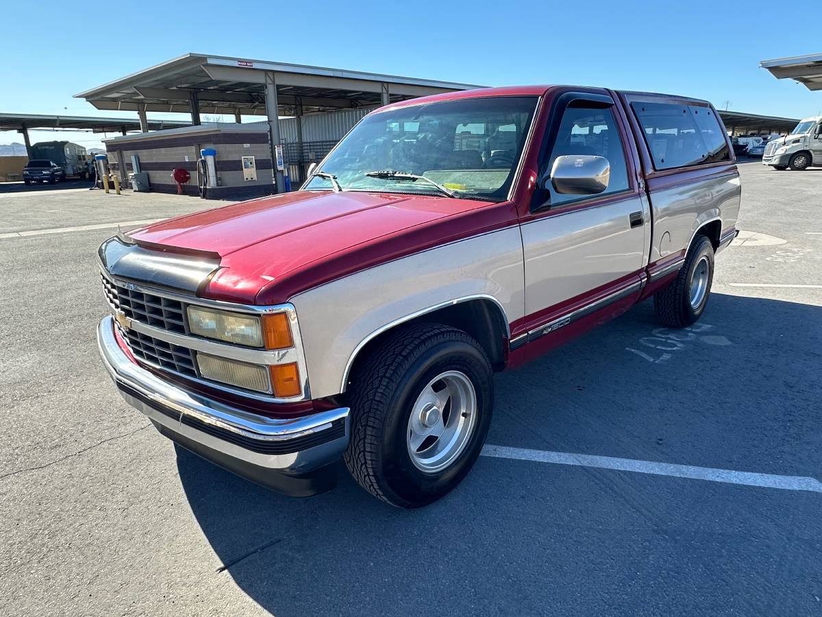 Chevrolet-Silverado-1992-red-286463-1