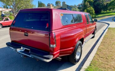 Chevrolet-Silverado-3500-1990-Crimson-red-Tan-96818-3