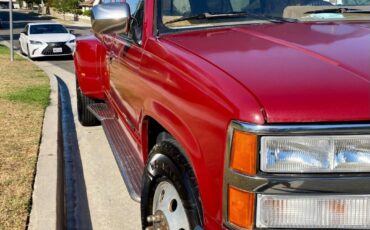 Chevrolet-Silverado-3500-1990-Crimson-red-Tan-96818-5